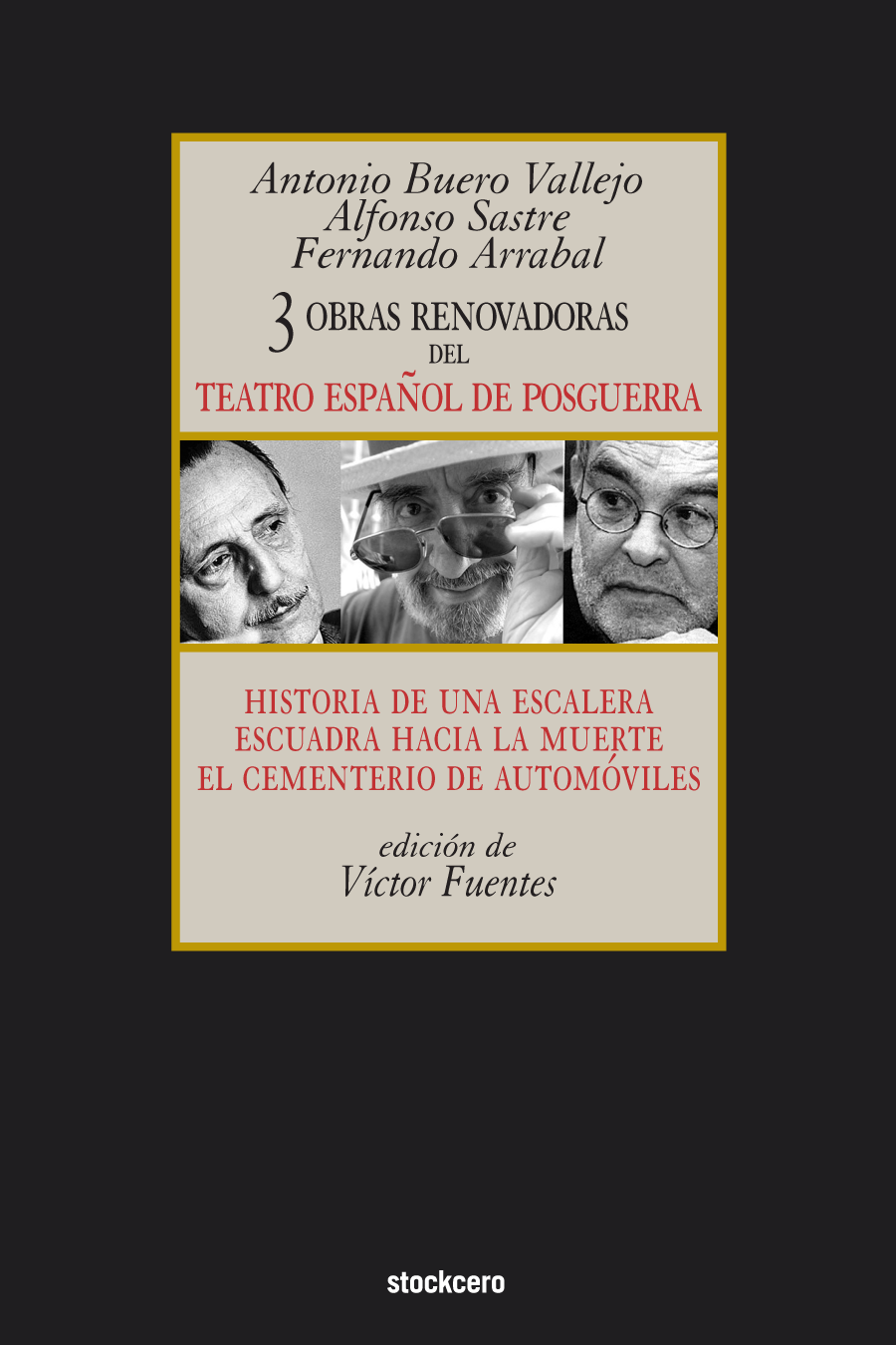 Tres obras renovadoras del teatro español de posguerra» frontcover